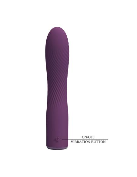 Pretty love - kissell vibrador recargable 10 funciones morado