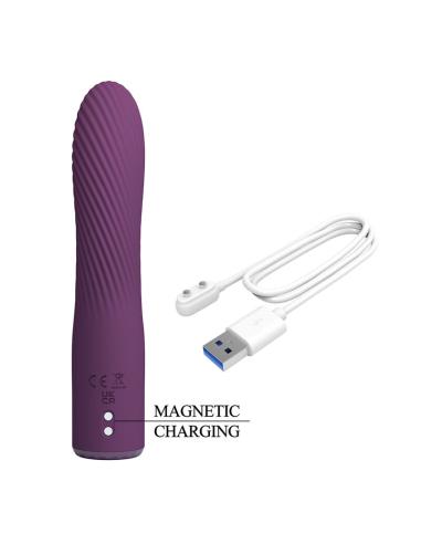 Pretty love - kissell vibrador recargable 10 funciones morado