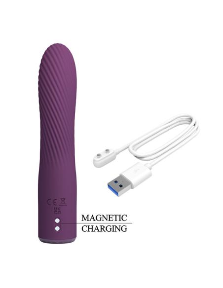 Pretty love - kissell vibrador recargable 10 funciones morado