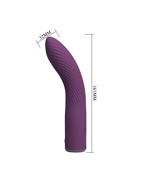 Pretty love - kissell vibrador recargable 10 funciones morado
