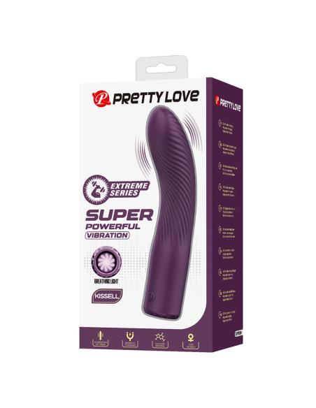 Pretty love - kissell vibrador recargable 10 funciones morado
