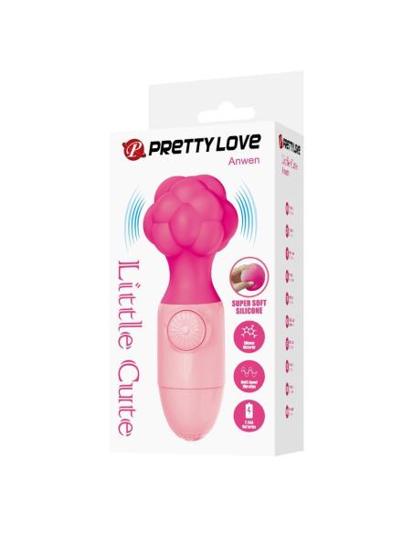 Pretty love - anwen mini masajeador recargable rosa