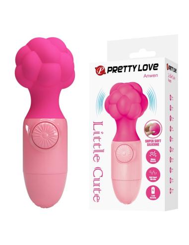 Pretty love - anwen mini masajeador recargable rosa