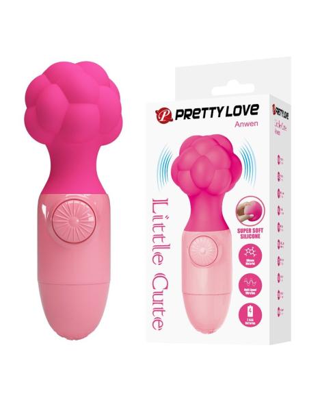 Pretty love - anwen mini masajeador recargable rosa