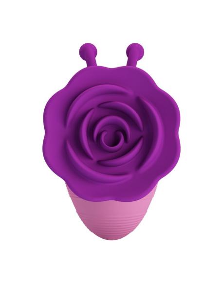 Pretty love - little bee estimulador de clítoris 7 modos recargable morado-rosa