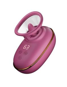 She.e.o - bomba automática estimuladora de clítoris con efecto licking morada