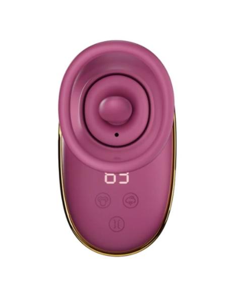 She.e.o - bomba automática estimuladora de clítoris con efecto licking morada