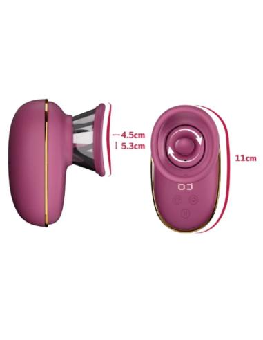 She.e.o - bomba automática estimuladora de clítoris con efecto licking morada