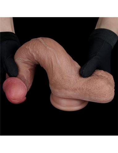 Dildo Dual Layer Silicona 8.5