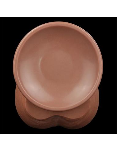 Dildo Dual Density Piel Desizante Retractil 11.5