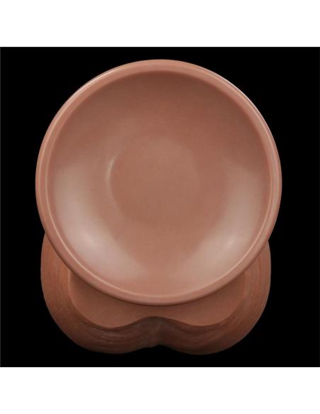 Dildo Dual Density Piel Desizante Retractil 11.5