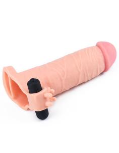 Funda para el Pene con Vibración Add 2 Pleasure X Tender Natural 2