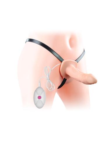 Arnés Unisex Pene Hueco con Vibración