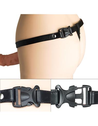 Arnés Unisex Pene Hueco con Vibración