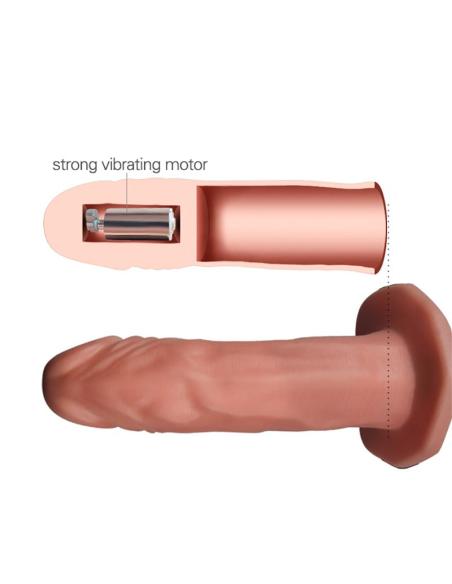 Arnés Unisex Pene Hueco con Vibración