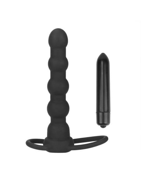 Plug Anal Double Prober con Vibración Negro