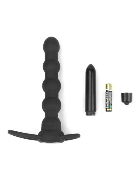 Plug Anal Double Prober con Vibración Negro
