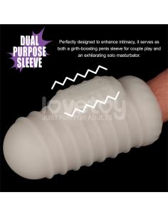 Knights Ring Funda para el Pene y Estimulador Wavy 2