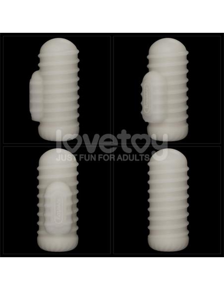 Knights Ring Funda para el Pene y Estimulador Wavy