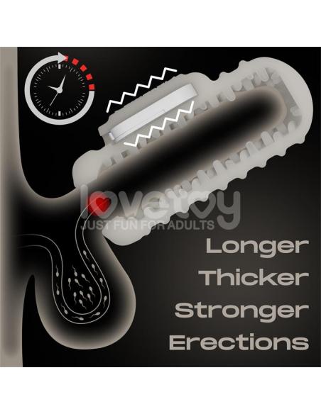 Knights Ring Funda para el Pene y Estimulador Wavy