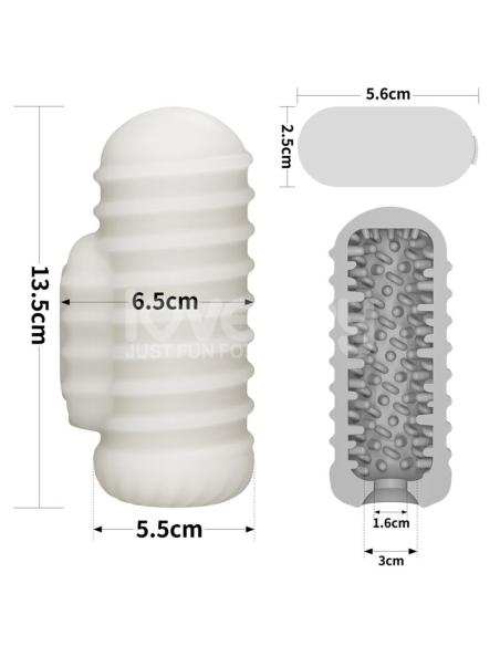 Knights Ring Funda para el Pene y Estimulador Wavy