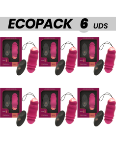 Ecopack 6 uds - rithual reva huevo control remoto sistema up&down + vibración