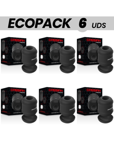 Ecopack 6 uds - jamyjob cassian masturbador vibrador