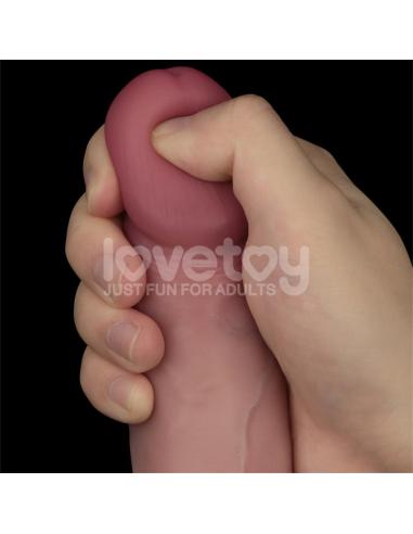 Sliding PRO II Dildo Piel Deslizante-Retractil Dual-layer 8
