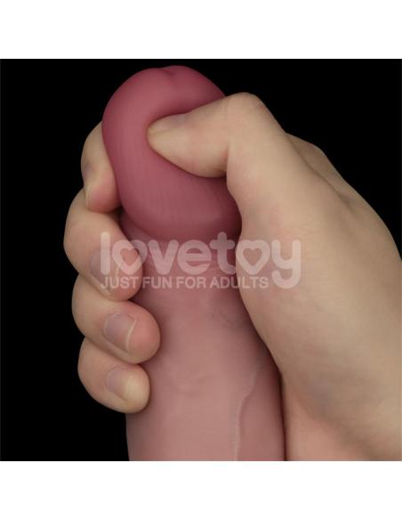 Sliding PRO II Dildo Piel Deslizante-Retractil Dual-layer 8
