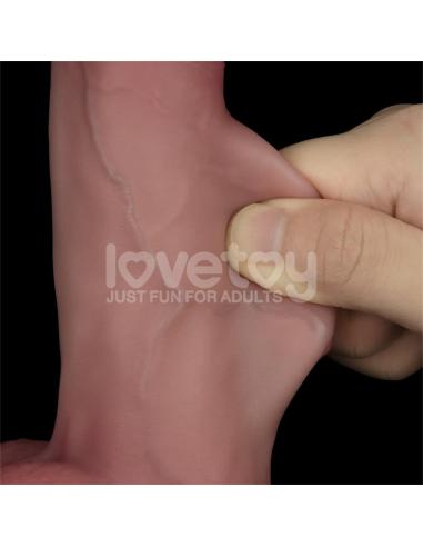 Sliding PRO II Dildo Piel Deslizante-Retractil Dual-layer 8