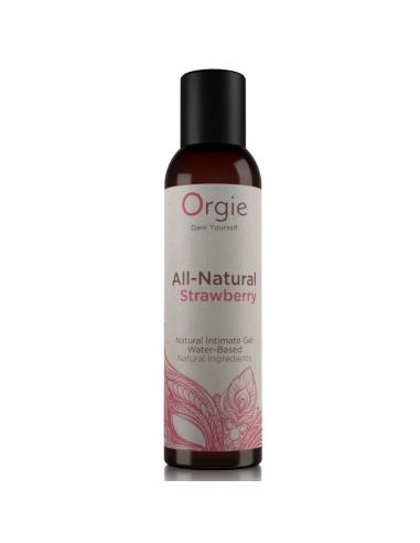 Orgie - fresa totalmente natural gel íntimo base agua besable 150 ml