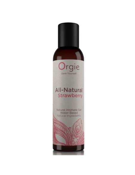 Orgie - fresa totalmente natural gel íntimo base agua besable 150 ml