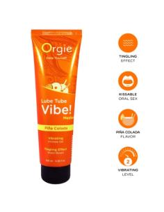 Orgie - lube tube vibe! piña colada gel íntimo besable efecto hormigueo medio 100 ml