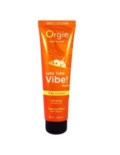 Orgie - lube tube vibe! piña colada gel íntimo besable efecto hormigueo medio 100 ml 2