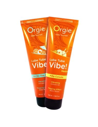 Orgie - lube tube vibe! piña colada gel íntimo besable efecto hormigueo medio 100 ml