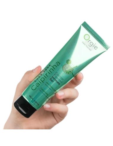Orgie - lube tube cocktail caipirinha gel íntimo besable base agua 100 ml
