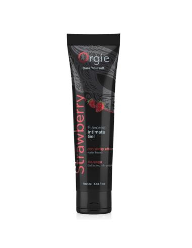 Orgie - lubricanete gel íntimo besable base agua fresa 100 ml