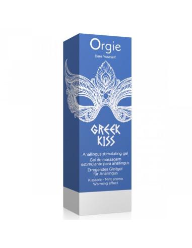 Orgie - greek kiss gel estimulante para anilingus sabor menta 50 ml
