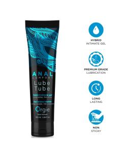 Orgie - lube tube anal comfort gel íntimo híbrido para sexo anal 100 ml