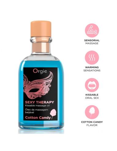 Orgie - set de masaje besable algodón de azúcar 100 ml