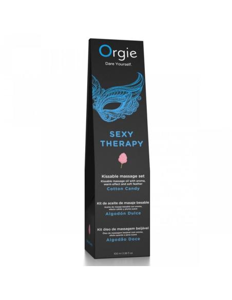 Orgie - set de masaje besable algodón de azúcar 100 ml
