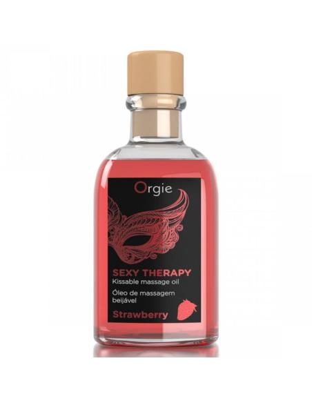Orgie - lips aceite de masaje besable fresa 100 ml