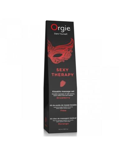 Orgie - lips aceite de masaje besable fresa 100 ml