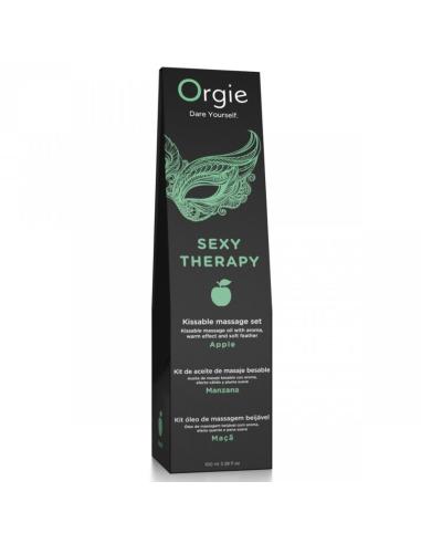 Orgie - set de masaje besable manzana 100 ml
