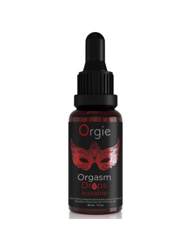 Orgie - orgasm drops kissable gotas estimulantes besables para clítoris 30 ml