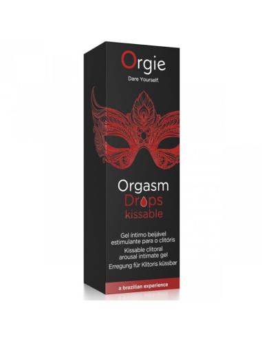 Orgie - orgasm drops kissable gotas estimulantes besables para clítoris 30 ml
