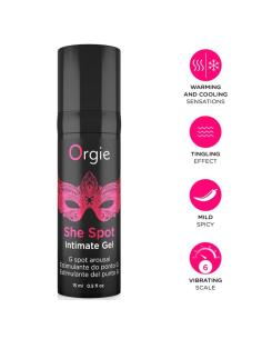 Orgie - she spot gel íntimo estimulante punto g 15 ml