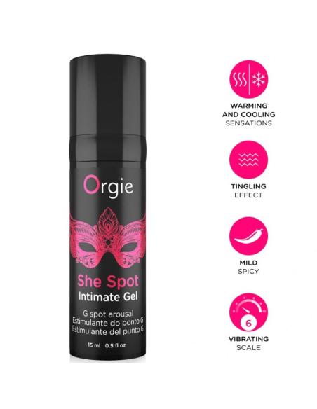 Orgie - she spot gel íntimo estimulante punto g 15 ml