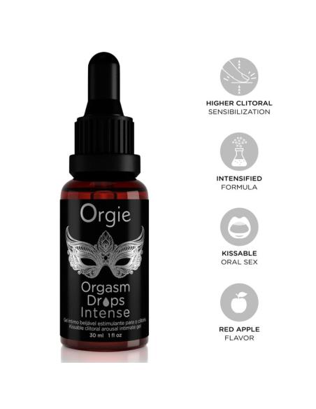 Orgie - orgasm drops intense gotas estimulantes para clítoris 30 ml