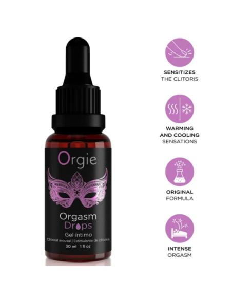 Orgie - orgasm drops gotas estimulantes para clítoris 30 ml
